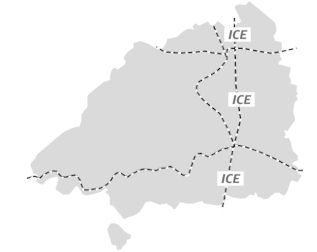 Eisenbahnstecken im Landkreis Northeim 