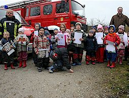 Brandschutzerziehung sollte am besten schon im Kindergarten beginnen