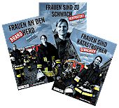 Werbekampagne "Frauen am Zug" des Deutschen Feuerwehr Verbandes